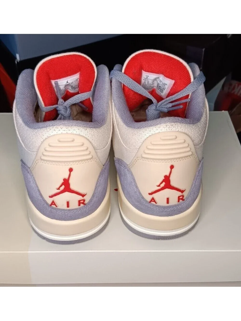 Size 8M - Nike Air Jordan 3 Retro 'Muslin'  Style DH7139-100